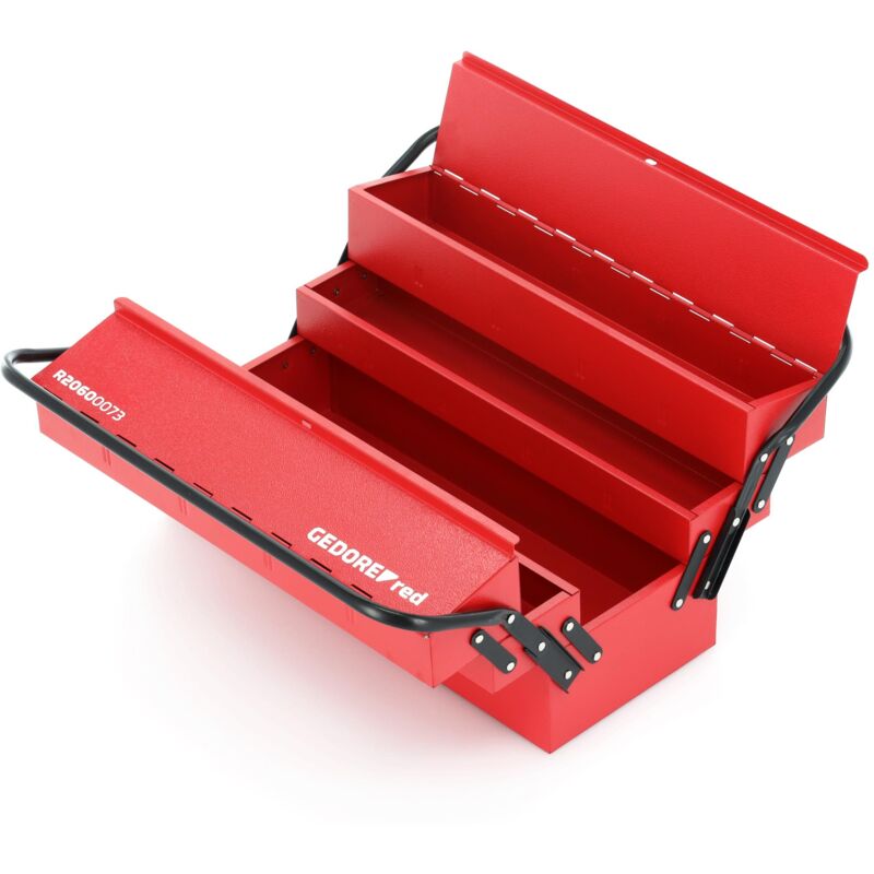 foto del prodotto gedore r20600073 cassetta degli attrezzi con 5 scomparti 535x225x330 mm
