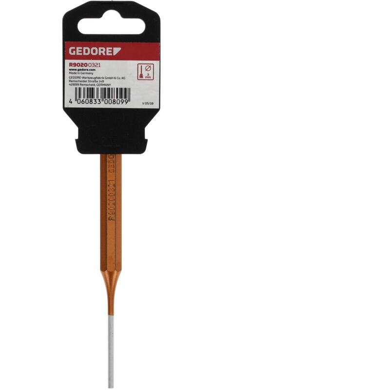 foto del prodotto gedore r90200321 punzonatore per cotterini a 8 facce 150x3 mmschaft 10 mm