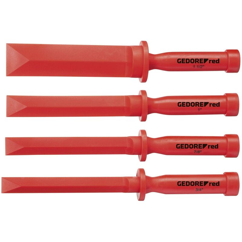 foto del prodotto gedore r91901004 set di scalpelli di protezione 3 4 1.1 2 4 pezzi