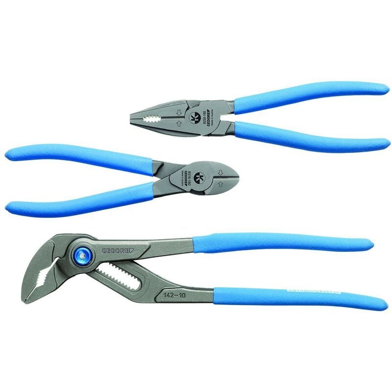 foto del prodotto gedore s 8303 tl set di pinze 3 pezzi