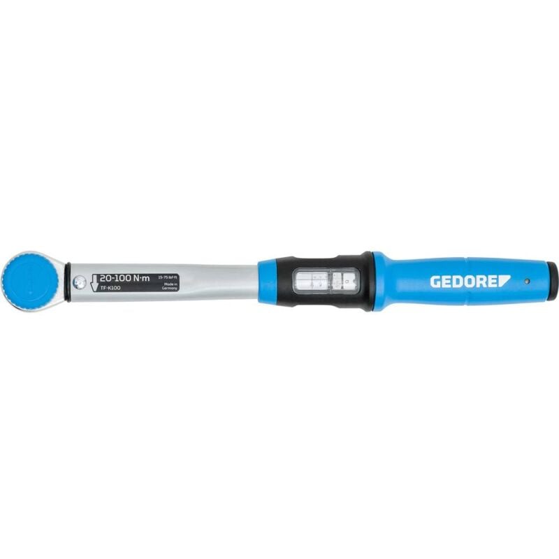 foto del prodotto gedore tf k100 3278379 chiave dinamometrica 1 2 12.5 mm 20 100 nm