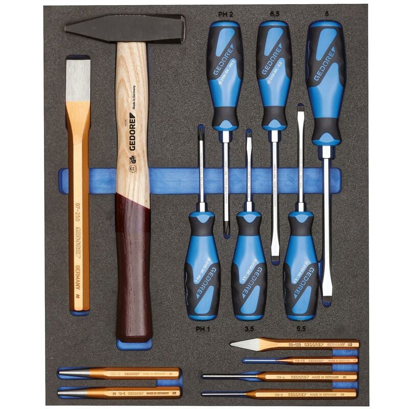 foto del prodotto gedore ts ct2 2154sk 119 assortimento di attrezzi in modulo 2 4 check tool