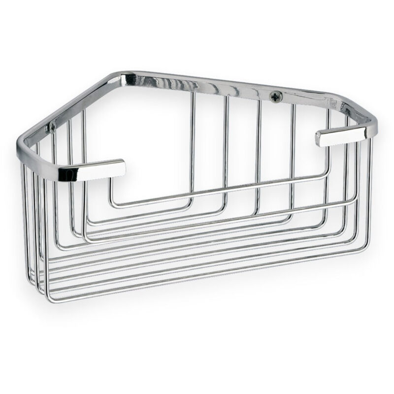 foto del prodotto gedy angoliera doccia 20x15xh8,3 cm in acciaio cromata per bagno