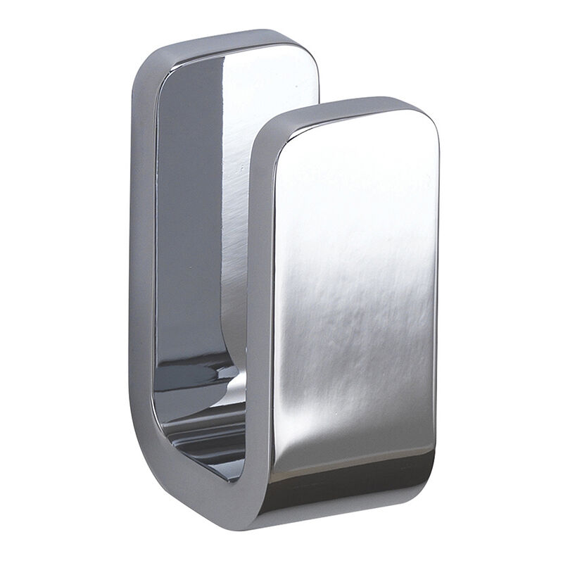 foto del prodotto gedy appendiabiti da muro in ottone, acciaio inox e cromall 3226 serie outline cromato
