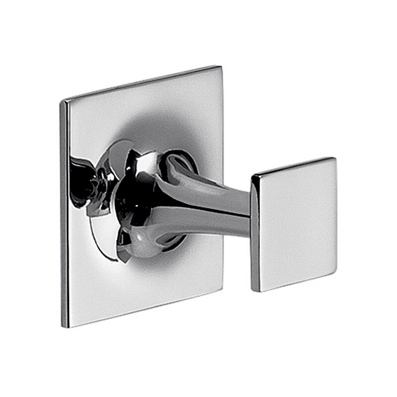 foto del prodotto gedy - appendiabiti da muro in ottone e cromall wz27 serie wizard cromato