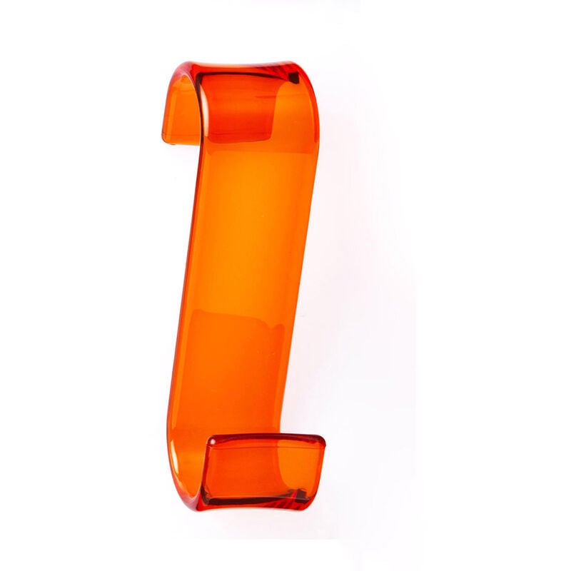 foto del prodotto gedy appendiabiti per termoarredo linea merlino in termoplastica colore arancione
