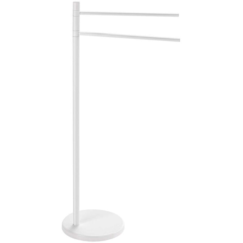 foto del prodotto gedy aqualine white line supporto con porta asciugamani, bianco mm31