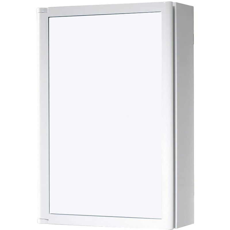 foto del prodotto gedy armadietto da bagno in abs, design r s, 45 x 30 x 14.3 cm, bianco senza specchio 