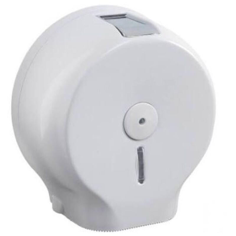 foto del prodotto gedy distributore di carta a rotoli d.22 bianco h 27 x l 26 x p 12,6 cm