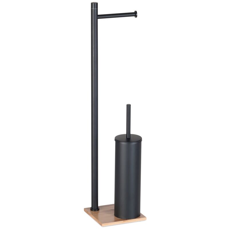 foto del prodotto gedy piantana portarotolo portascopino trilly h63cm