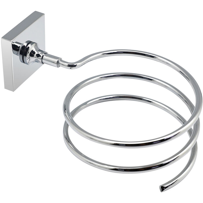 foto del prodotto gedy porta phon da muro in acciaio inox aisi 304 e cromall fj55 serie fuji cromato