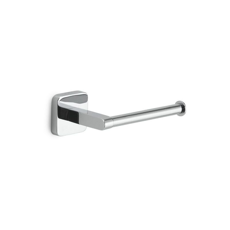foto del prodotto gedy porta rotolo da parete in acciaio inox cromato modello tonga dim. cm lxpxh 14,3x6,9x4,7 cromato