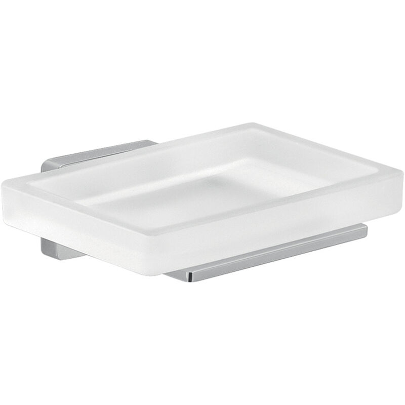 foto del prodotto gedy - porta sapone a muro da bagno cromato 000044111300200