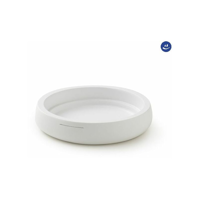 immagine 0 del prodotto gedy porta sapone da appoggio in resina bianca modello kira dim. cm lxpxh 11,3x11,3x2,26 bianco matto