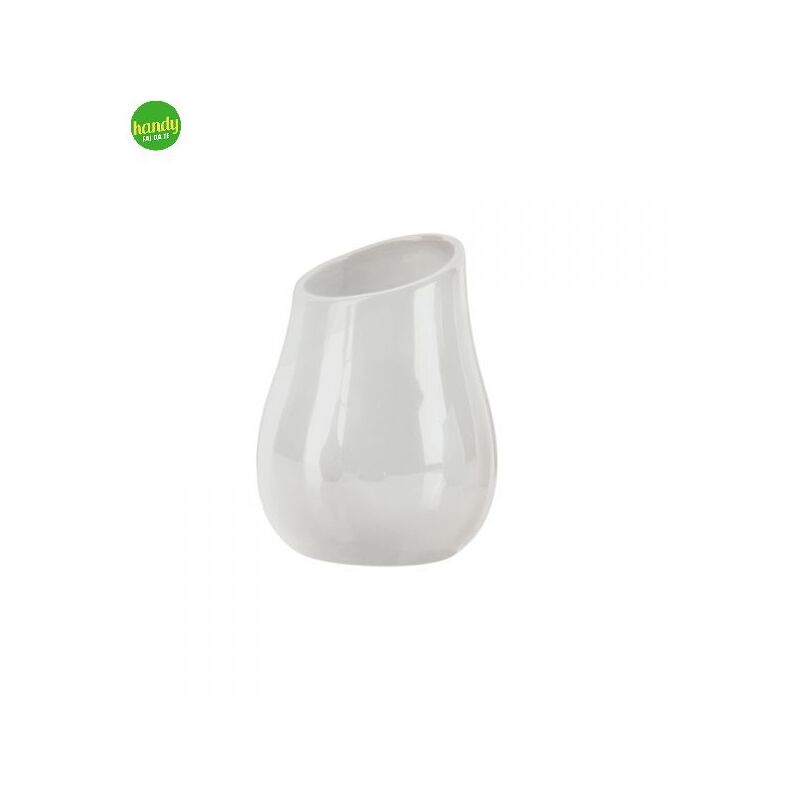 foto del prodotto gedy porta spazzolino da appoggio serie azalea 9,8cm bianco