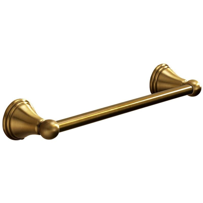 foto del prodotto gedy portasalviette 35 cm da muro in acciaio inox e cromall 7521 35 serie romance bronzo