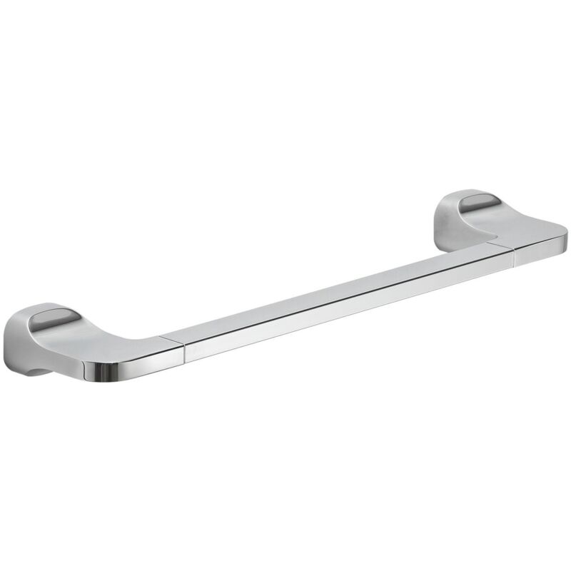 foto del prodotto gedy portasalviette 35 cm da muro in acciaio inox e cromall st21 35 serie stelvio cromato