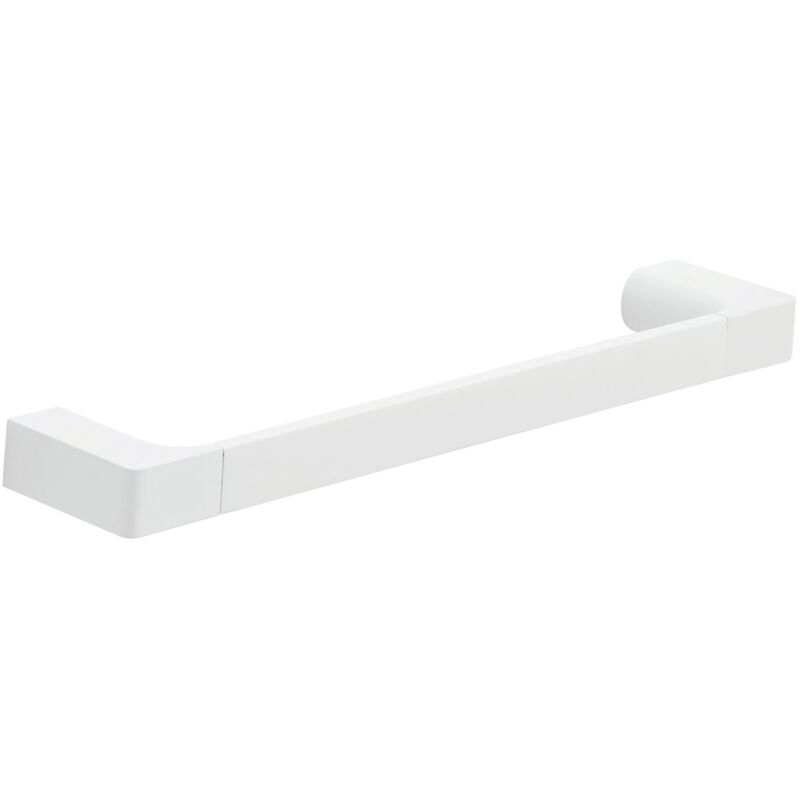 foto del prodotto gedy portasalviette 35 cm in ottone e cromall pi21 35 serie pirenei bianco opaco