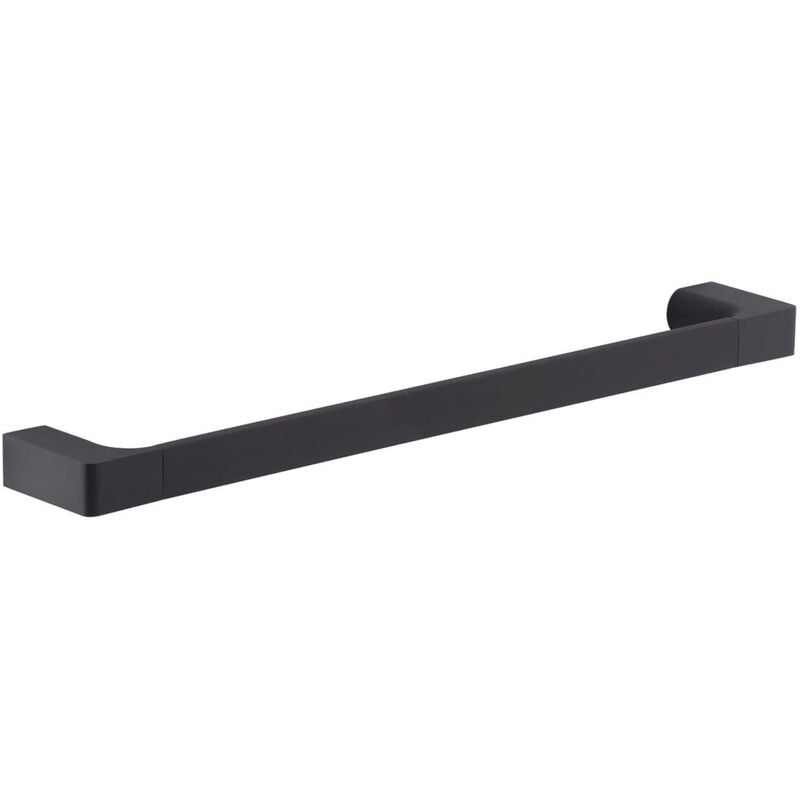 foto del prodotto gedy portasalviette 45 cm pirenei nero matt