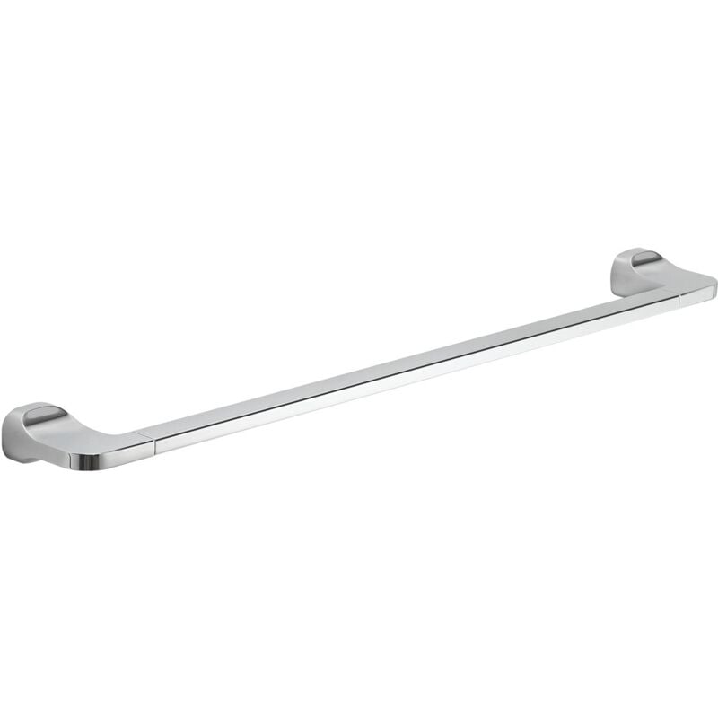 foto del prodotto gedy portasalviette 60 cm da muro in acciaio inox e cromall st21 60 serie stelvio cromato