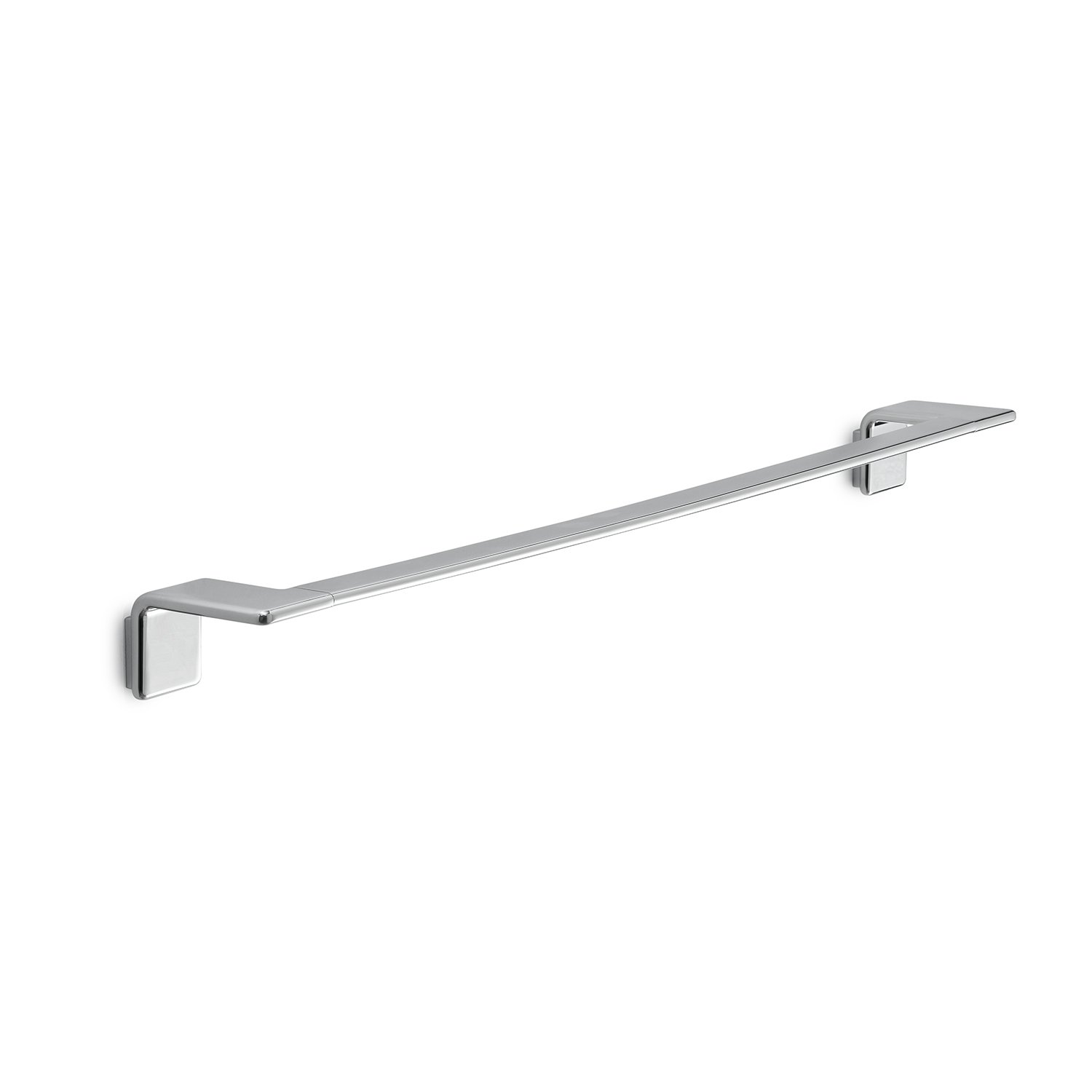 foto del prodotto gedy portasalviette cm 60 da muro in ottone, acciaio inox aisi 304 e cromall a921 60 serie il giglio cromato