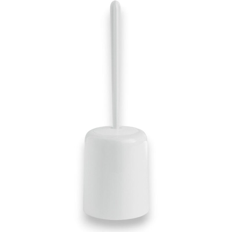 foto del prodotto gedy portascopino wc 12,5x12,5x37,5 cm in resina per bagno