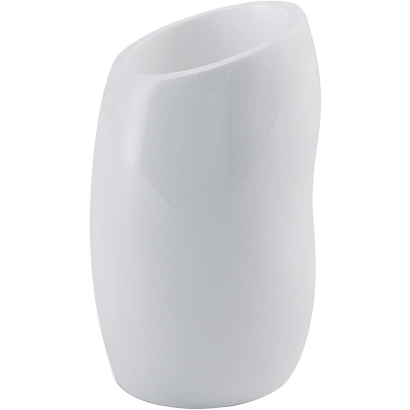 foto del prodotto gedy portaspazzolini iside bianco