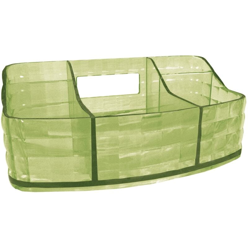 foto del prodotto gedy portatrucchi verde acido glady, dimensioni 7,5 x 18,5 x 10,5 cm e peso 0,244 kg, organizzatore resina, porta pennelli trucco con design r s, 2