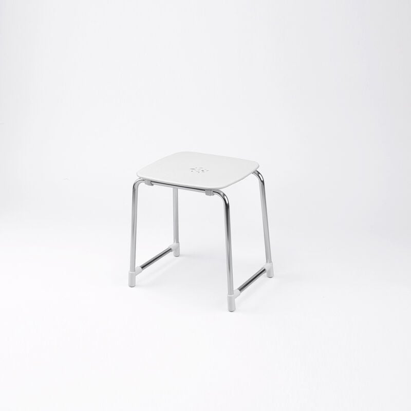 foto del prodotto gedy prima classe sgabello da bagno bianco codice prod 000060720200000