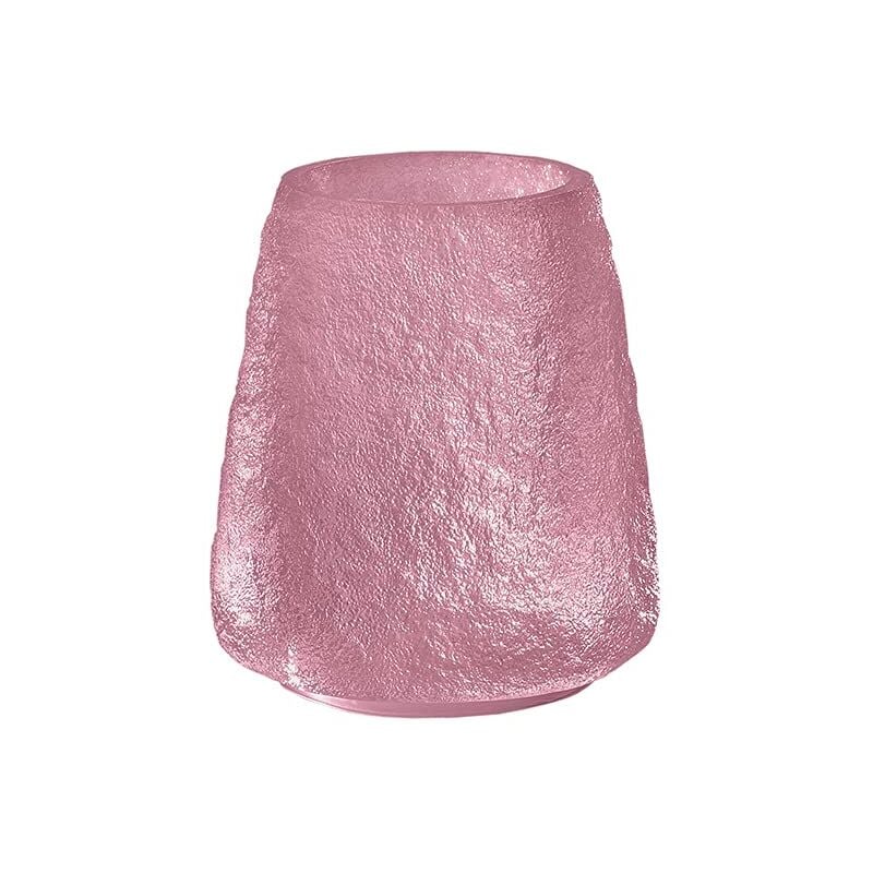 foto del prodotto gedy rosa, g irina, bagno, porta spazzolino in resina trasparente, fatto a mano, 2 anni di garanzia, design r s, misure 12 x 10 x 10 cm, 10x10x12