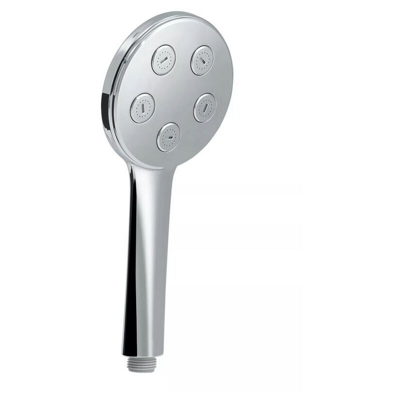 foto del prodotto gedy soffione doccia in acciaio inox 1 getto
