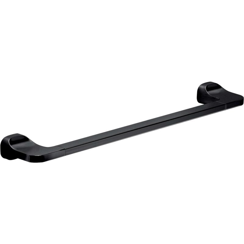 foto del prodotto gedy st12145 portasalviette 45 cm stelvio nero opaco