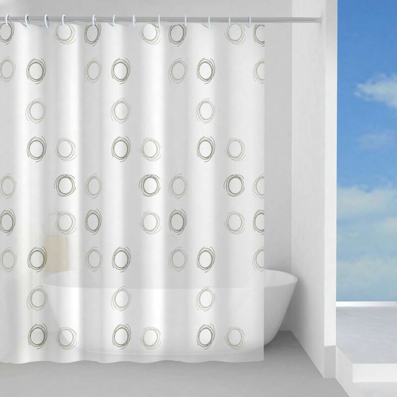foto del prodotto gedy tenda doccia in peva nidi 180x200 cm