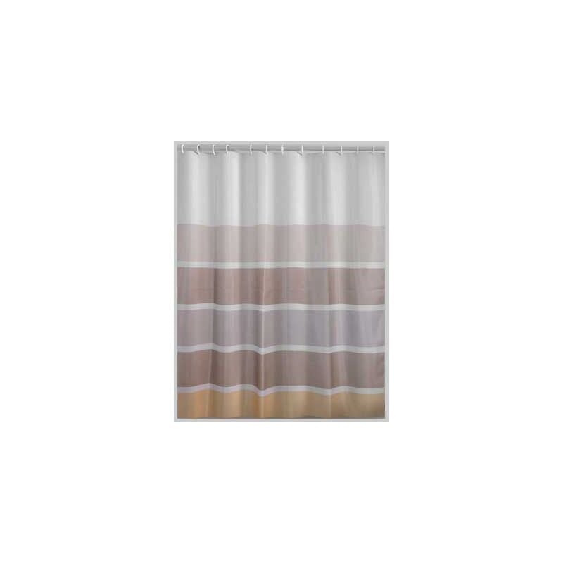 foto del prodotto gedy tenda doccia in poliestere spiaggia 240x200 cm beige marrone