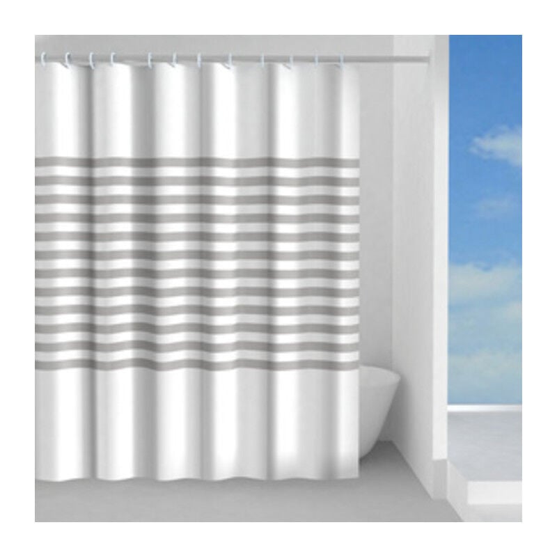 foto del prodotto gedy tenda doccia polies.parall. 1321 180x200