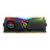 foto del prodotto geil 16gb 8gbx2 pc4 3200mhz super luce rgb sync heatsink system 16 20 20 40 black