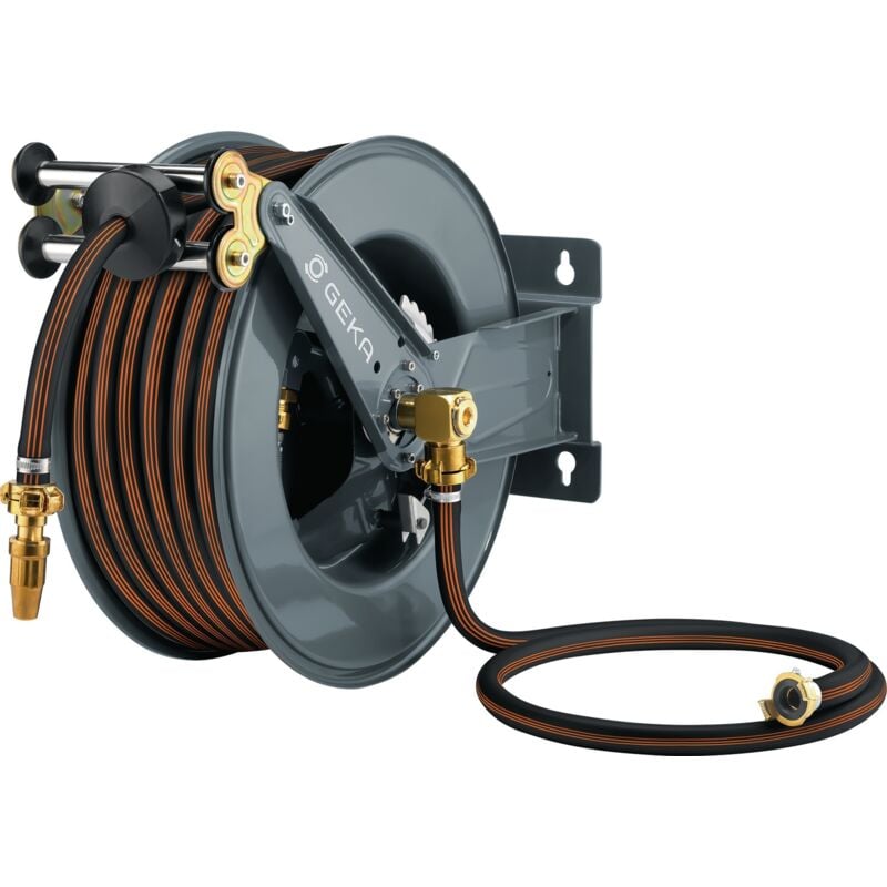 foto del prodotto geka plus pipe reel .pa30gsk. incl. 25m epdm euro trix 3 4 pipe