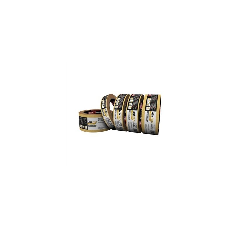 foto del prodotto geko nastro di carta washi msk pro perfect adesivo a base acqua 19mm x 50m beige