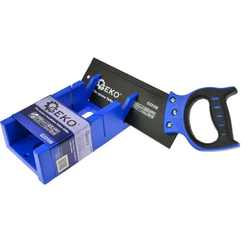 foto del prodotto geko segaccio a mano sega di precisione per legno acciaio 65mn g33106