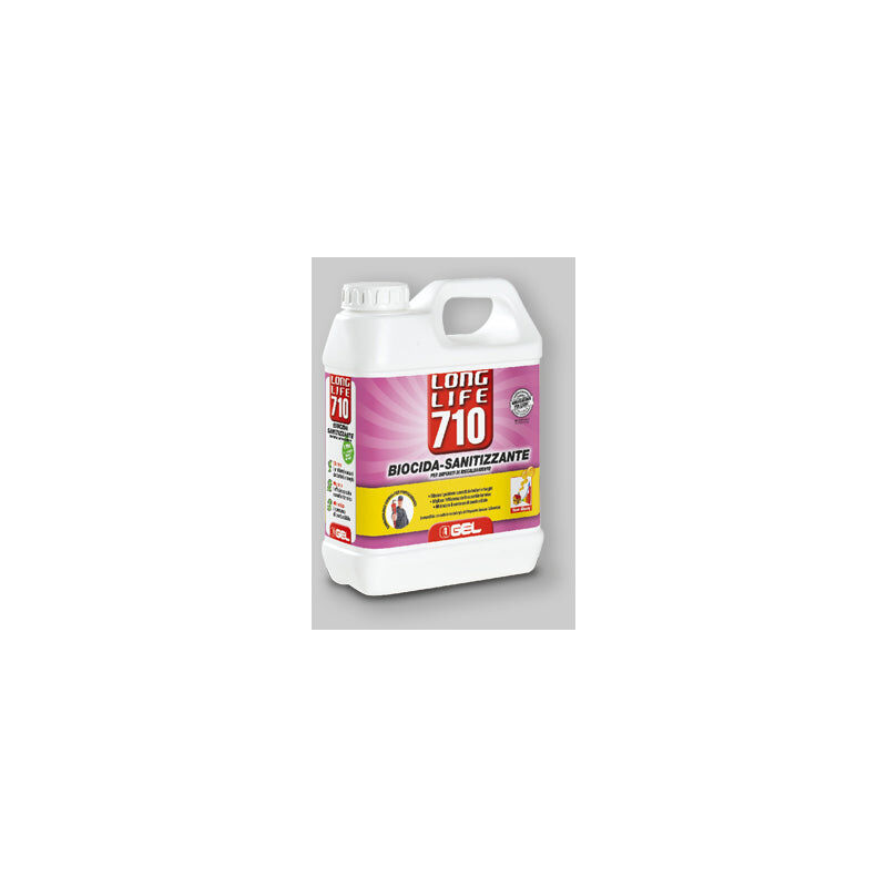 foto del prodotto gel biocida sanitizzante per impianti termici long life 710 tanica 1 lt.
