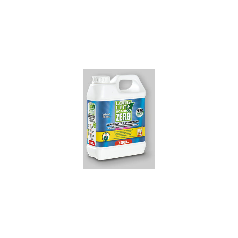 foto del prodotto gel defangatore e protettivo per impianti termici long life scarico zero tanica 1 lt.