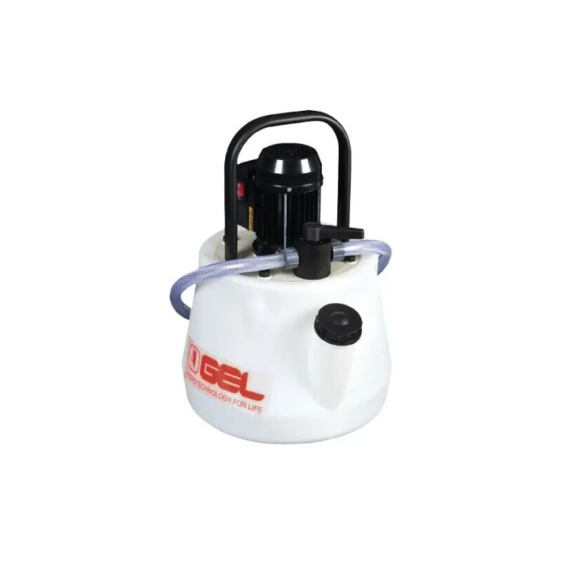 foto del prodotto gel pompa disincrostante per lavaggio scambiatore caldaie serie boy c15 serbatoio 15 lt port. 28 lmin temp.max liquido 50 c euroacque