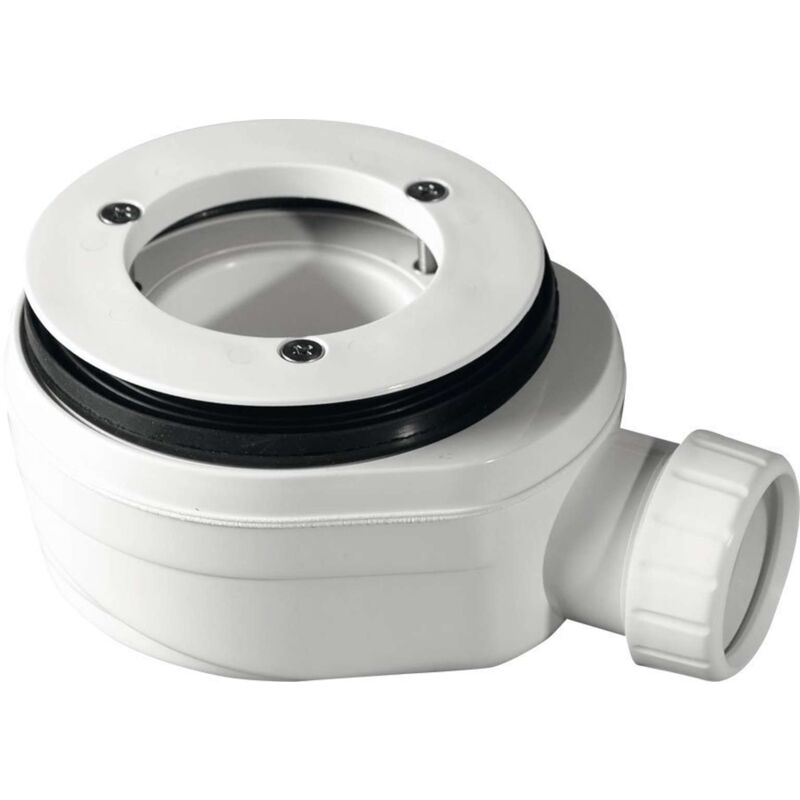 foto del prodotto gelco accessori sifone extra basso per piatti doccia, diametro 90 mm, bianco pb90exn minus