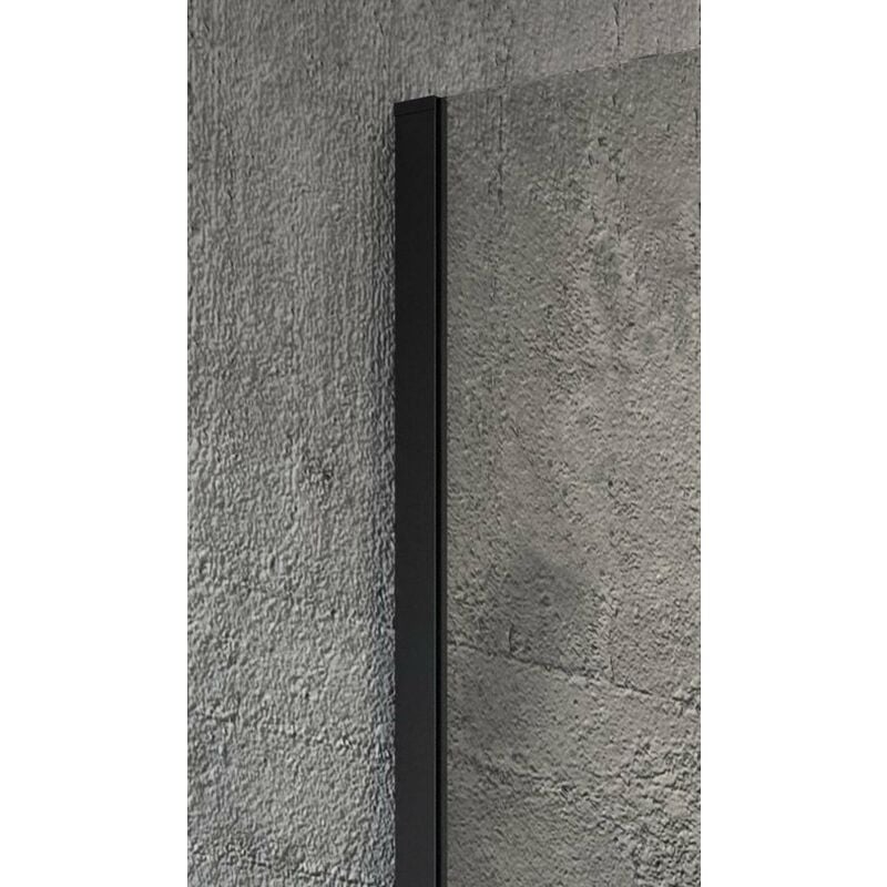 foto del prodotto gelco vario profilo per parete 2000 mm, nero opaco gx1014