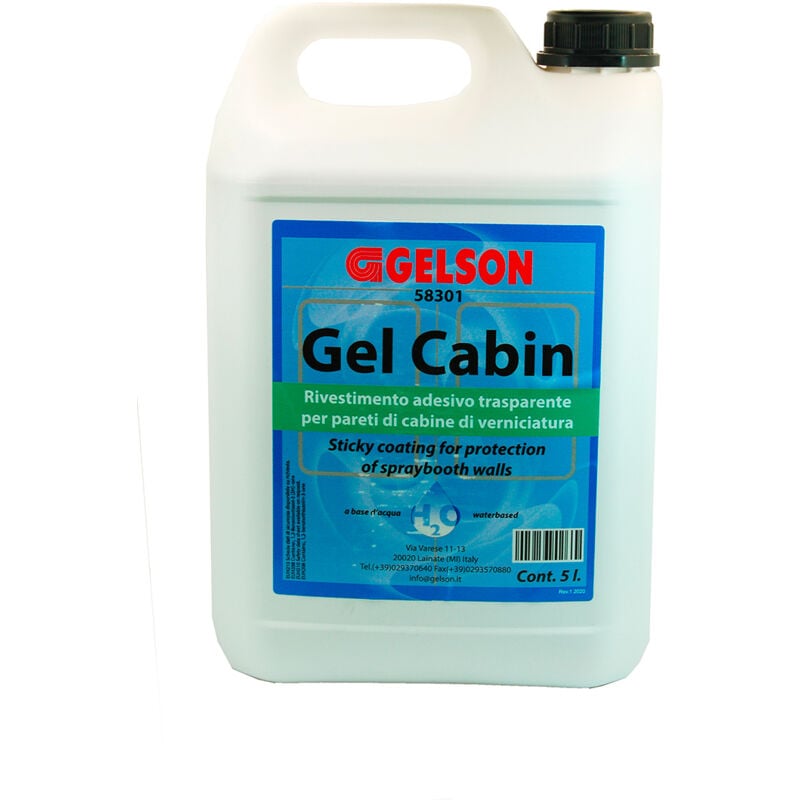 foto del prodotto gelson 58301 gel cabin liquido 5 litri
