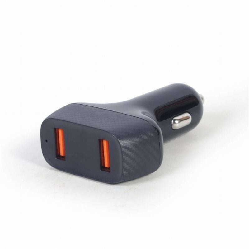 foto del prodotto gembird caricatore da auto rapido per smartphone tablet usb quick charge 3.0 36w ta u2qc3 car 01 