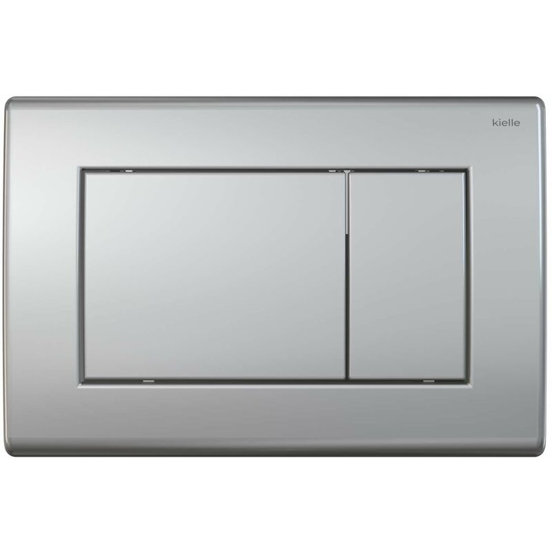 foto del prodotto gemini iii placca di comando, cromo opaco 70208010 kielle