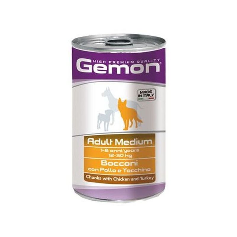 foto del prodotto gemon cane bocconi gemon cucciolo pollo e tacchino 415gr