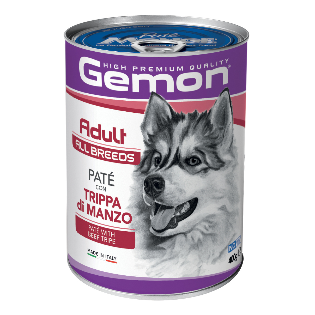 foto del prodotto gemon pate 039 adult trippa di manzo 400 g
