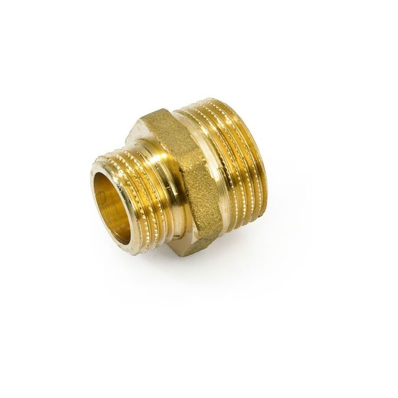 foto del prodotto general fittings nipples nipplo raccordo diritto ridotto mm 1 2 x1 4 ottone 260003h040200h